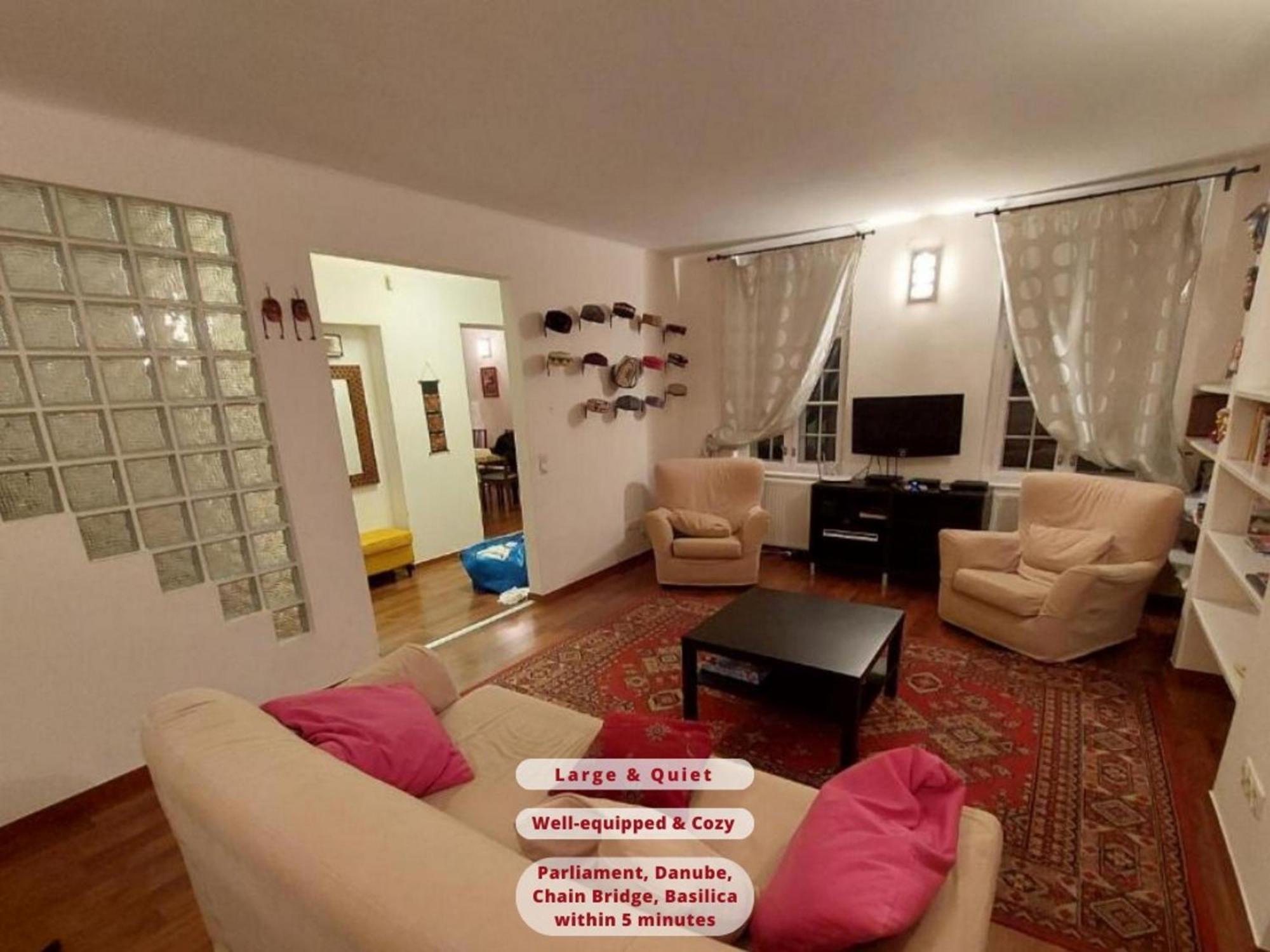 בודפשט Queen Zita Apt 130 M2 Near Chain Bridge מראה חיצוני תמונה